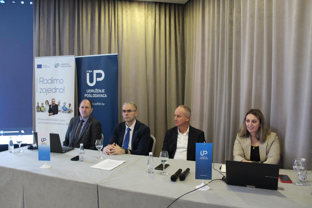 U Mostaru je predstavnicima poslovnih subjekata i obrta prezentiran projekat "Jačanje zaštite ljudskih prava u aktivnostima poslovnog sektora BiH”